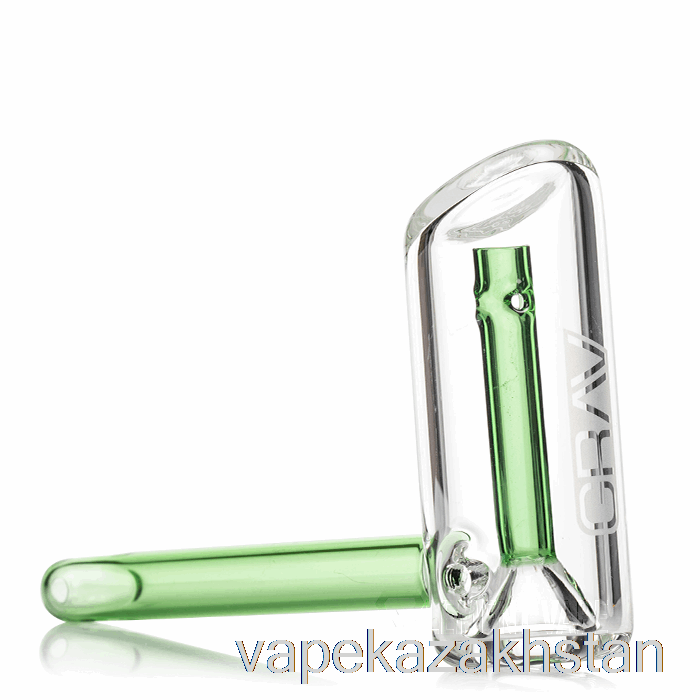 Vape Kazakhstan GRAV Mini Hammer Bubbler Green Accent